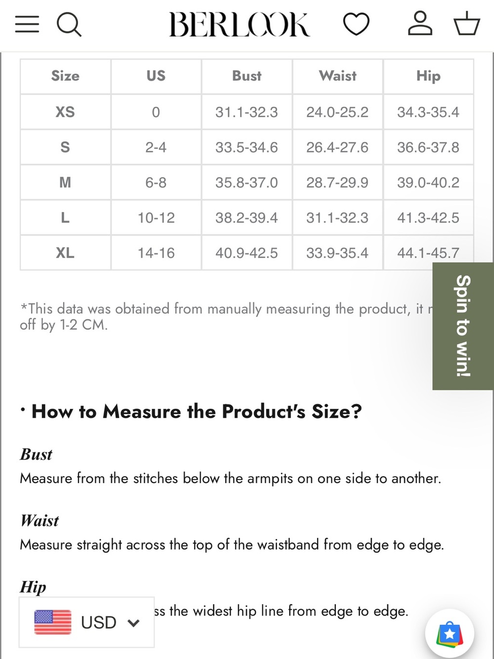 Berlook Dark Coffee V Neck Tummy Control One-Piece Swimsuit - Picture 7 of 7